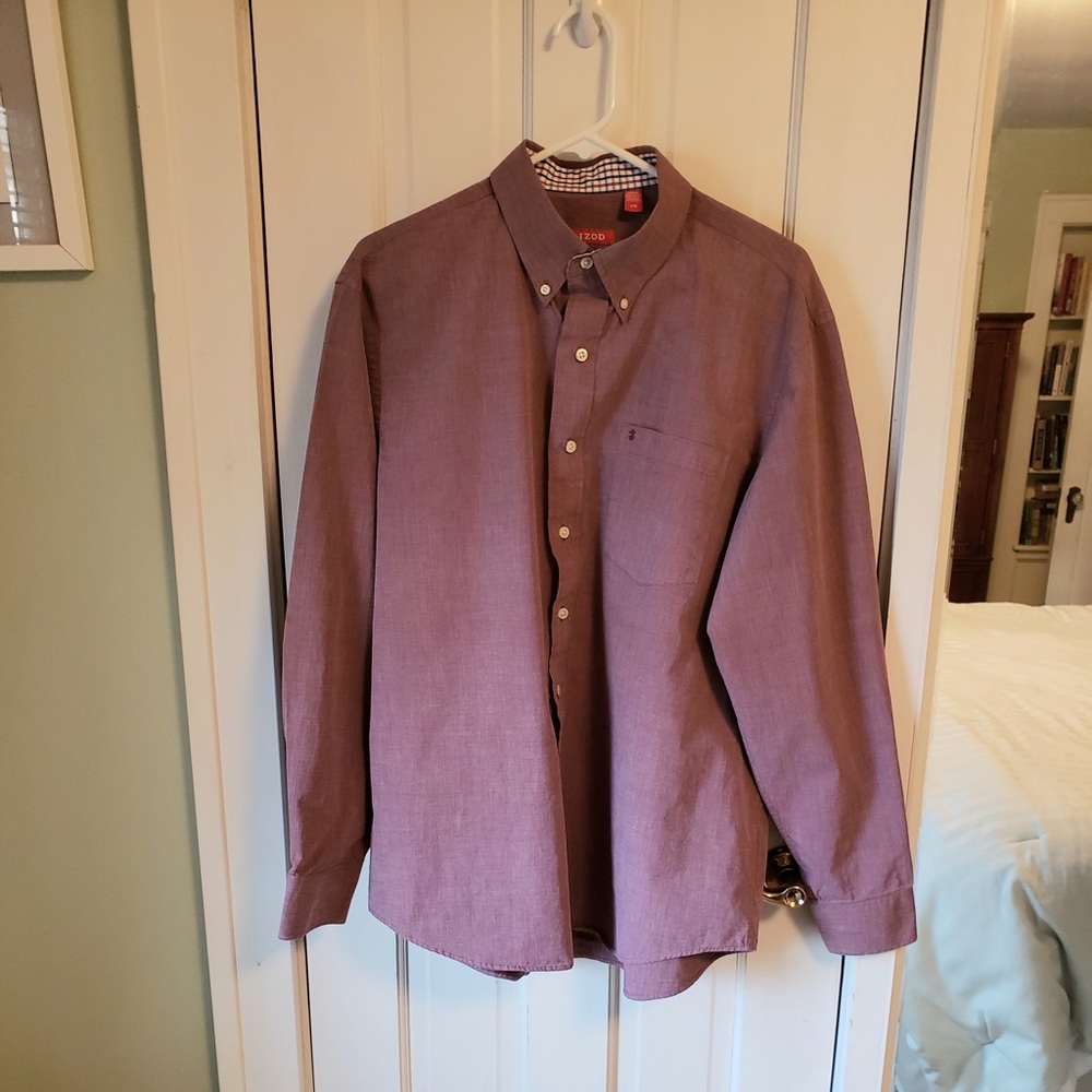 Izod Mens Button Down Shirt